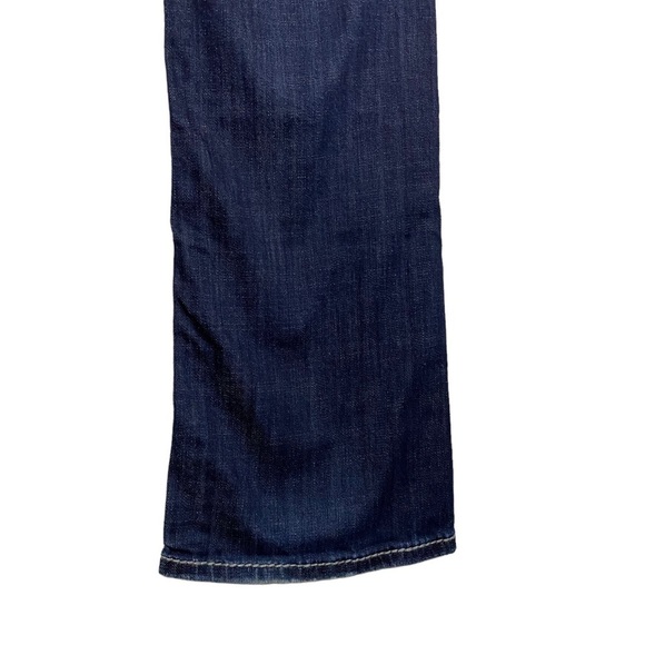 Rock and Roll Cowgirl Low Rise Studded Embellished Dark Blue Boot Cut Jeans 30 - Picture 10 of 16